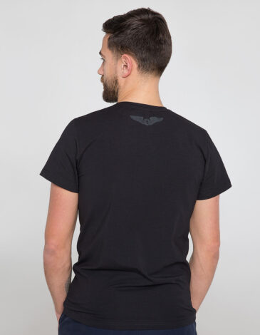 Men's T-Shirt Syla. Color black. 1.