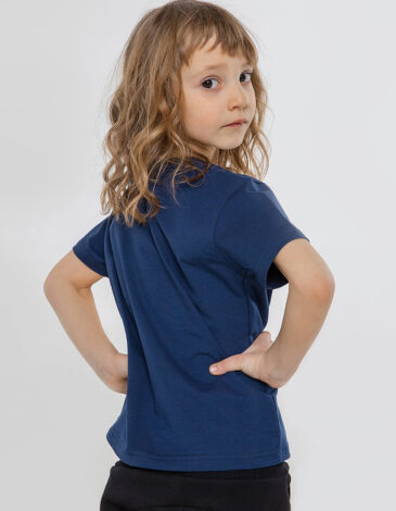 discount 86% Navy Blue 4Y KIDS FASHION Shirts & T-shirts Ruffle Canadá T-shirt 