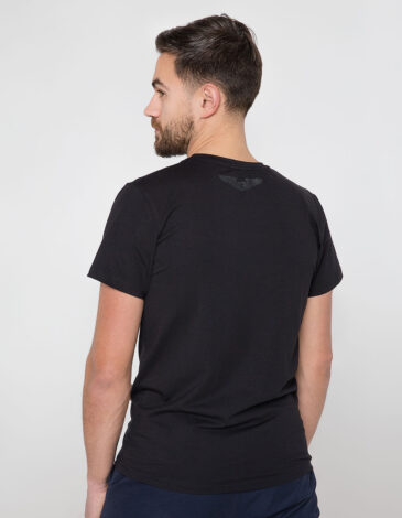 Men's T-Shirt Roundel. Color black. .