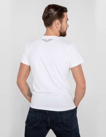 Men's T-Shirt An-225. Color white. .