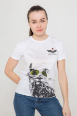 Women's T-Shirt Owl. .