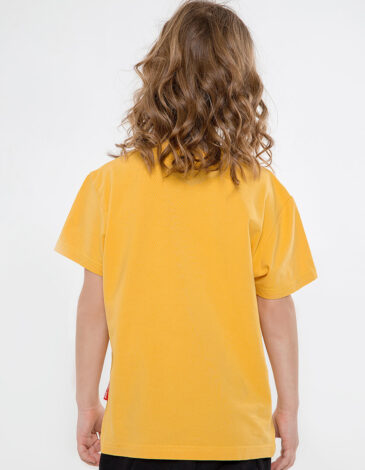 Kids T-Shirt Mriya. Color yellow. .