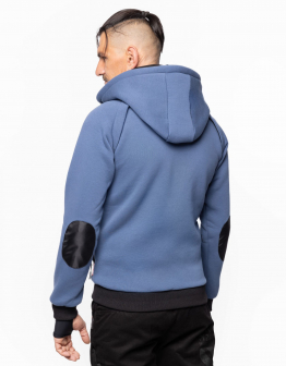 Men's Hoodie Syla. Color denim. .