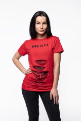 Women's T-Shirt Born To Fly. .