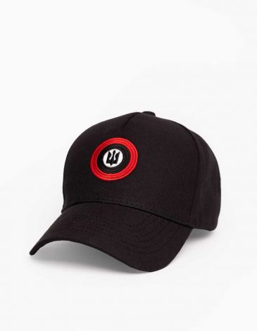 Cap Roundel. Color black. .