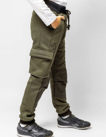 Kids Pants Syla. Color khaki.  Well suited for both boys and girls.