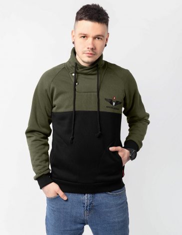 Men's Sweatshirt Sikorsky. Color khaki. .