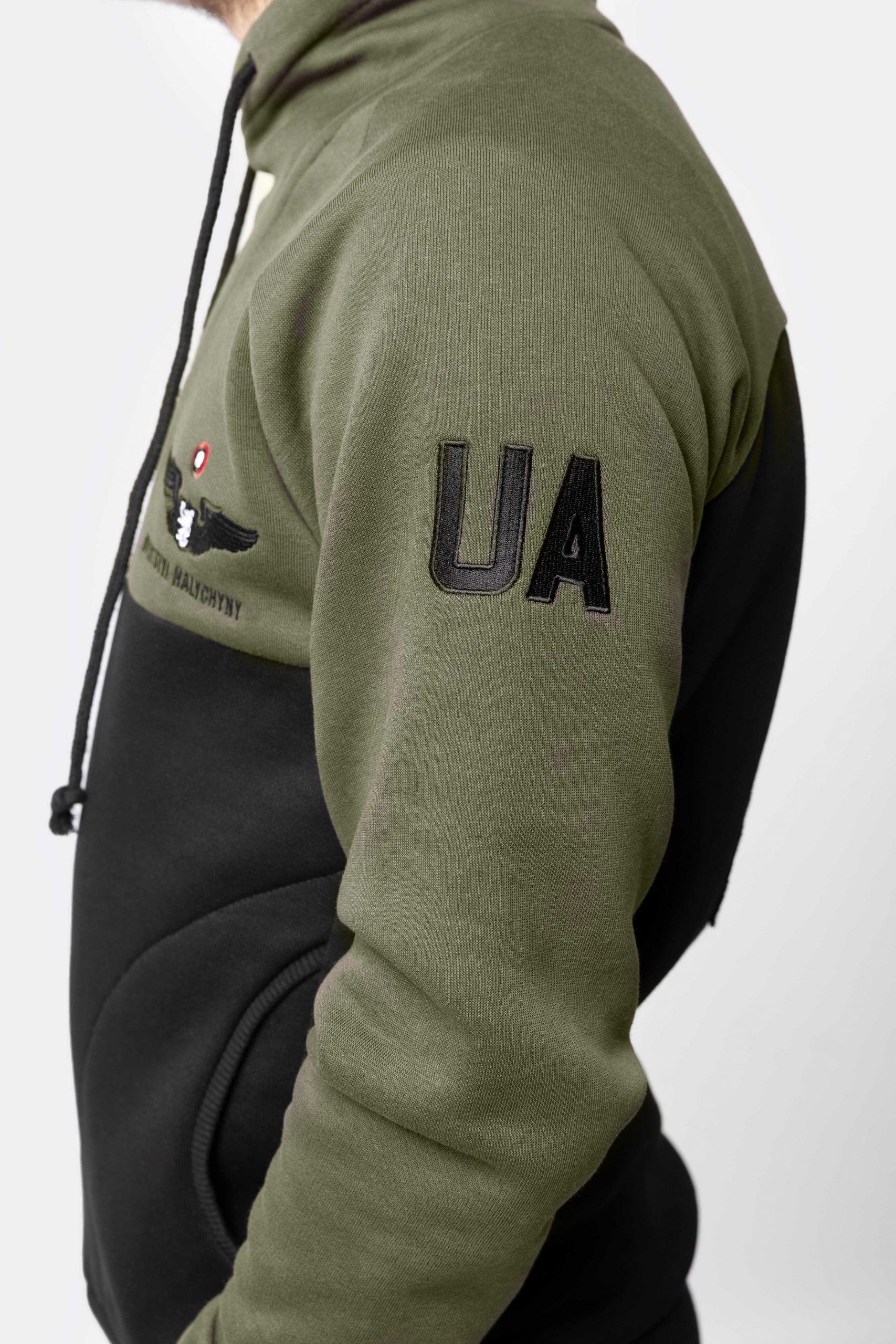 Men's Sweatshirt Sikorsky. Color khaki.  The color shades on your screen may differ from the original color.
