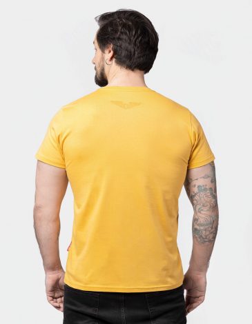 Men's T-Shirt Mriya. Color yellow. .
