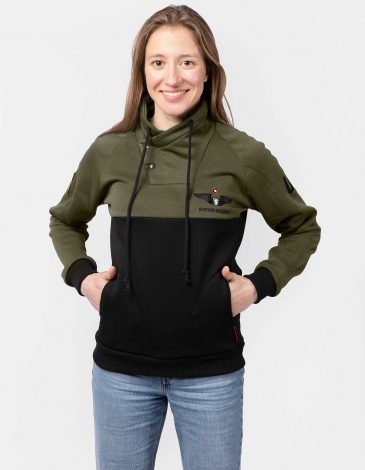 Women's Sweatshirt Sikorsky. Color khaki. .