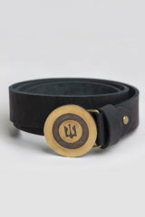 Belt Roundel. Material: leather, brass
Length of the belt: 120-130 cm.