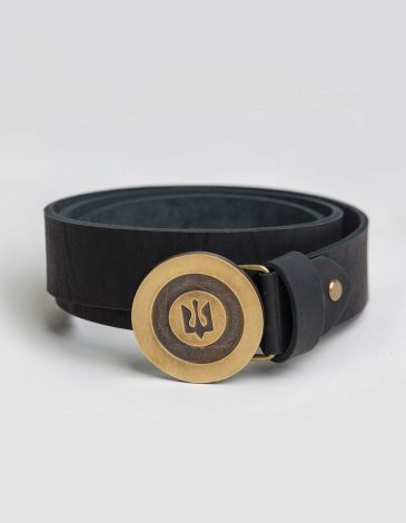 Belt Roundel. Color black. .