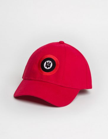 Cap Roundel. Color red. 1.