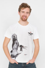 Men's T-Shirt Stork. Unisex T-shirt (men’s sizes).
