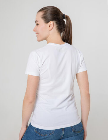 Women's T-Shirt Su-27. Color white. .