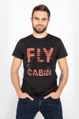 Men's T-Shirt Fly Cabin. Unisex T-shirt (men’s sizes).