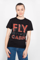 Women's T-Shirt Fly Cabin. .