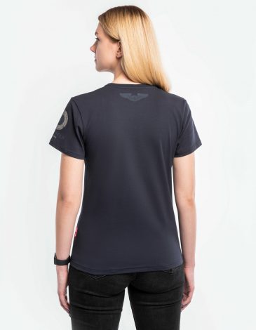 Women's T-Shirt Flanker. Color dark blue. .