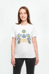 Women's T-Shirt Flu. All income is directed to support 