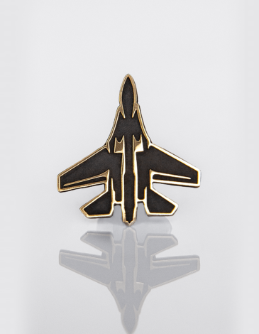 Pin Su-27. Color black. .