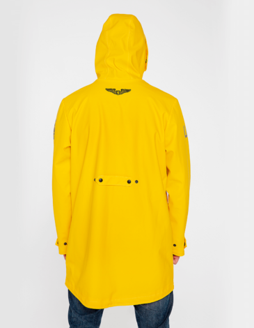 Men's Raincoat From Lviv With Rain. Color yellow. .