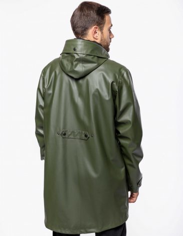 Men's Raincoat From Lviv With Rain. Color khaki. 1.