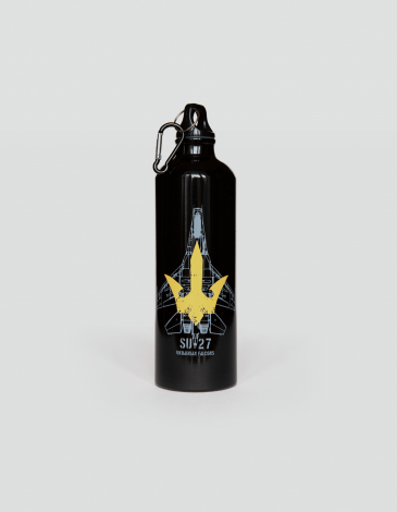 Flask Su-27. Color black. .