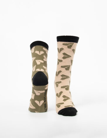 Socks Paper Planes. Color dark green. .