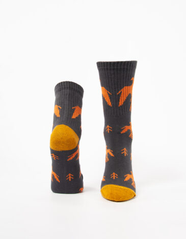 Socks Eagle. Color gray. .