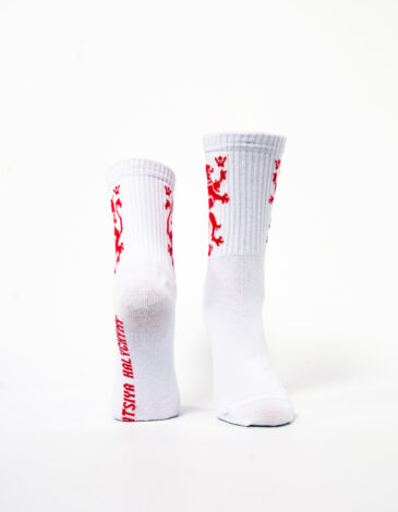 Socks Lion. Color white. 3.