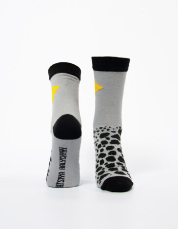 Kids Socks Stingray 220. Color gray. .