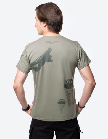 Men's T-Shirt Always First. Color khaki. .