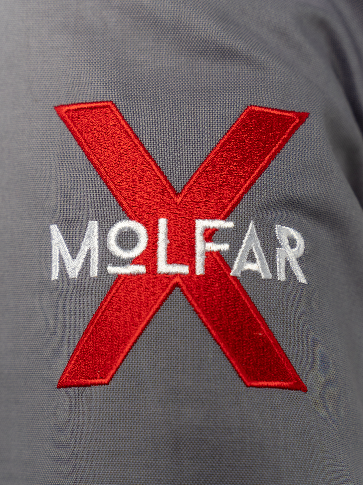 Men's Shirt Molfar-X. Color gray. 
Height of the model: 180 cm.