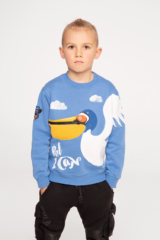 Children's sweatshirt Pelican.