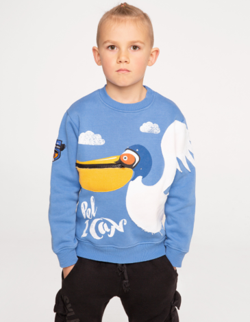 Children's sweatshirt Pelican.