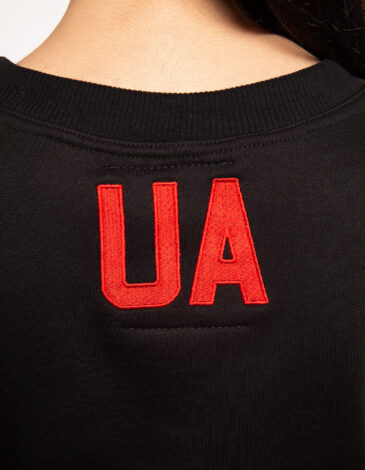 Women's Sweatshirt Ua. Color black. 1.