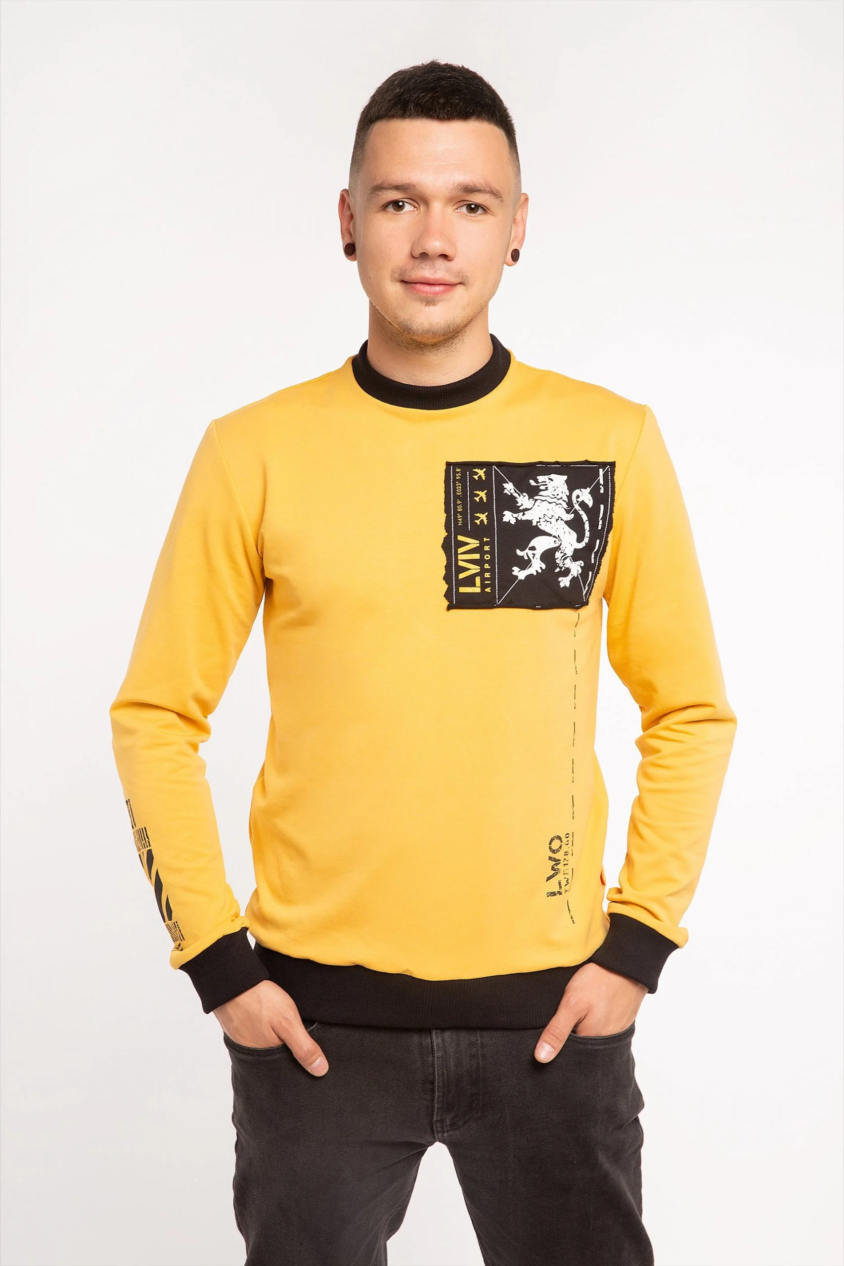 Cute yellow long sleeve shirts shop