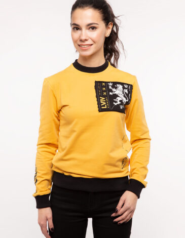 Women's Long Sleeve Have A Nice Fligh. Color yellow. .