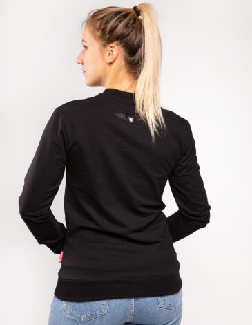 Women's Long Sleeve See You In Lviv. Color black. .