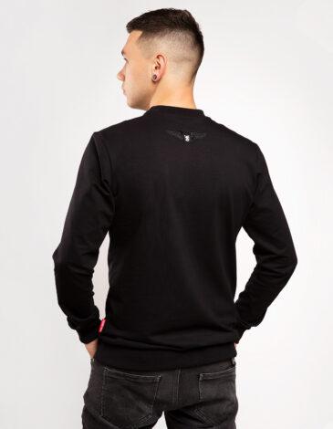 Men's Long Sleeve See You In Lviv. Color black. .