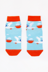 Kids Socks Pelican. 95% cotton, 5% elastane  This item cannot be exchanged or returned  The color shades on your screen may differ from the original color.