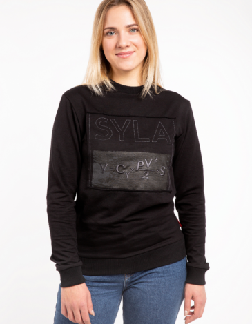 Жіночий Лонґслів Syla. Колір чорний. .
