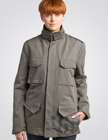 Women's Jacket М-65 Byreviy. Color khaki. .