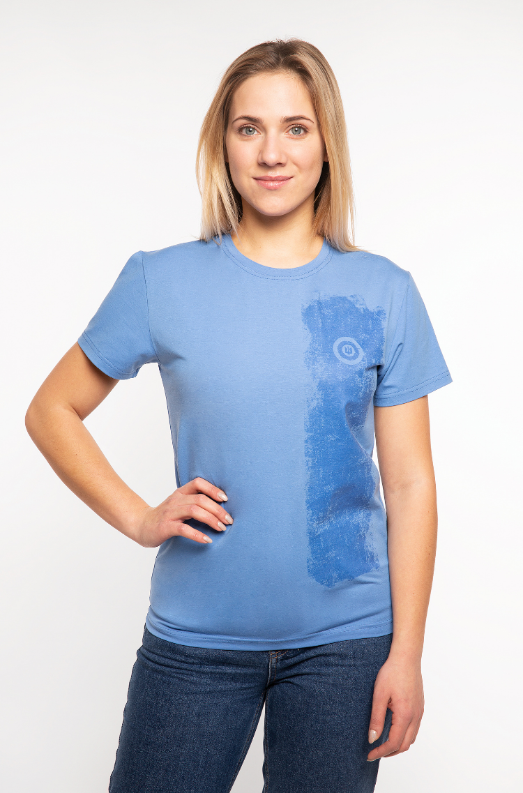Women's T-Shirt Must-Have. Color sky blue. Unisex T-shirt (men’s sizes).