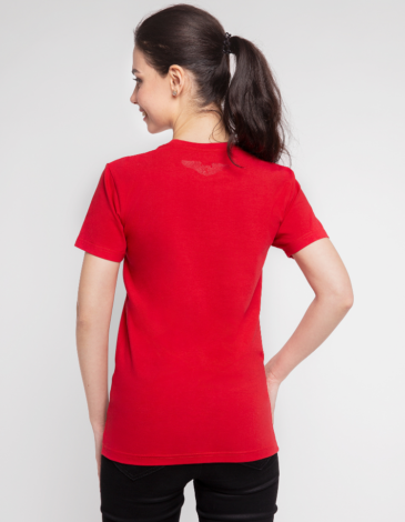 Women's T-Shirt Must-Have. Color red. 6.