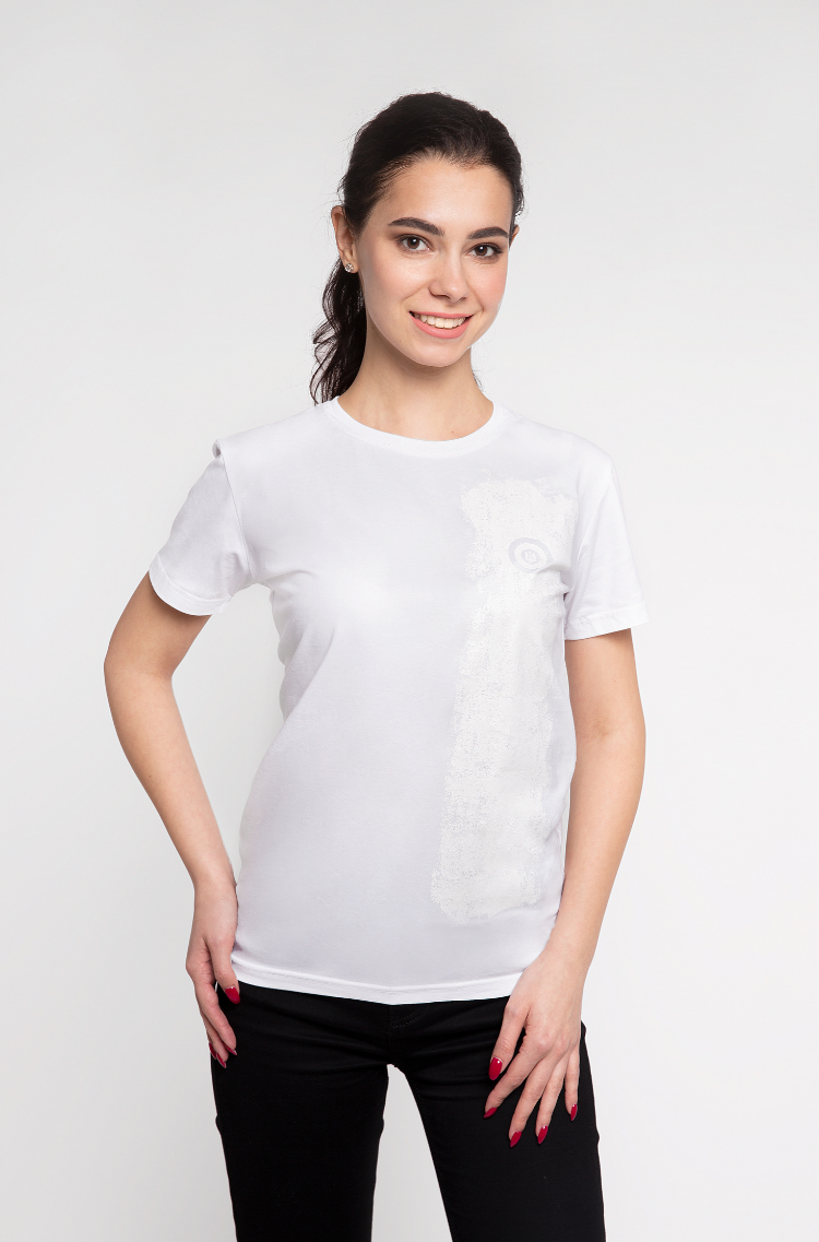 Women's T-Shirt Must-Have. Color white. Unisex T-shirt (men’s sizes).