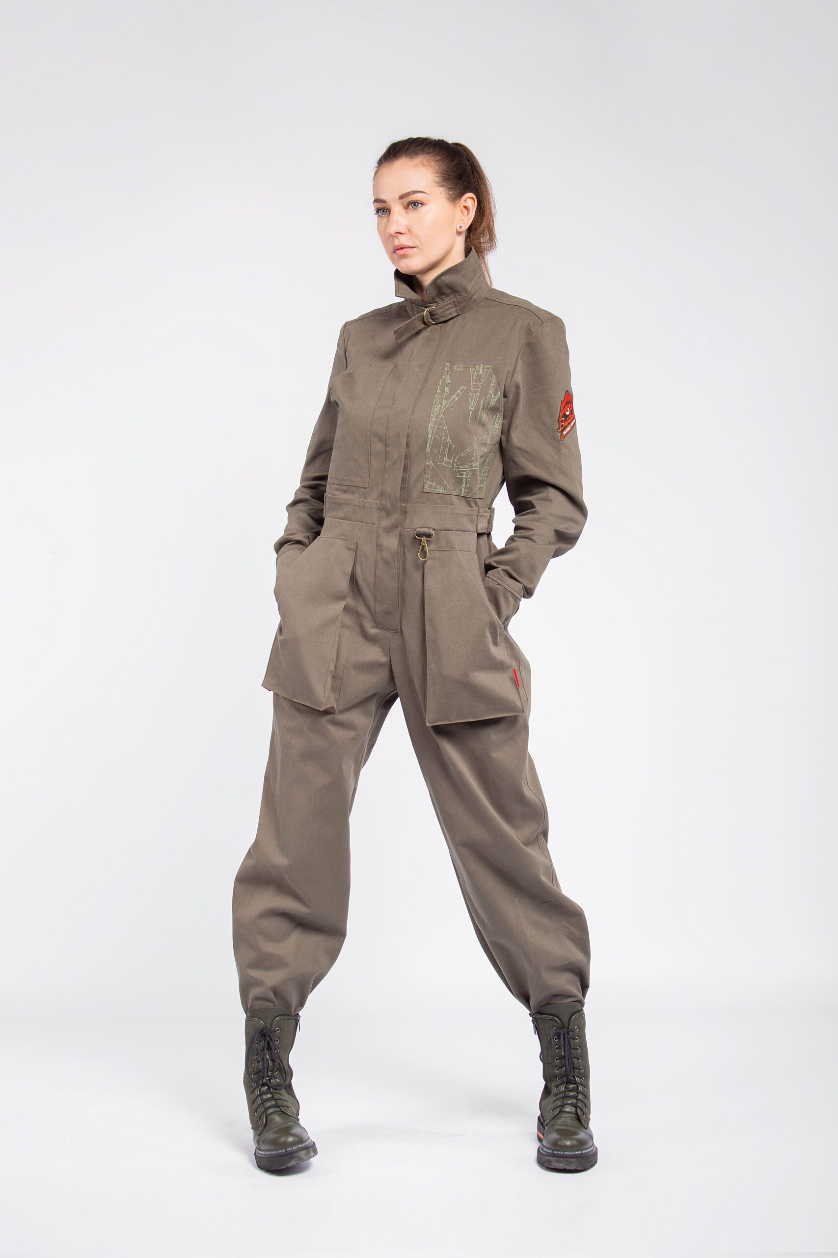 Buy women's jumpsuit REBELLIOUS SPIRIT | Aviatsiya Halychyny