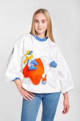 Women's Hoodie Penguin. kids version of hoodie is here
Three-cord thread fabric: 77% cotton, 23% polyester.