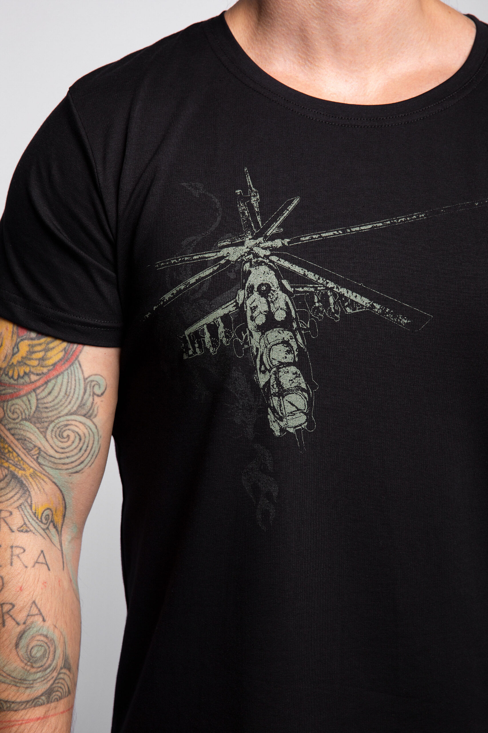 Men's T-Shirt Fire Of Fiery 3.0. Color black. 
Technique of prints applied: silkscreen printing.