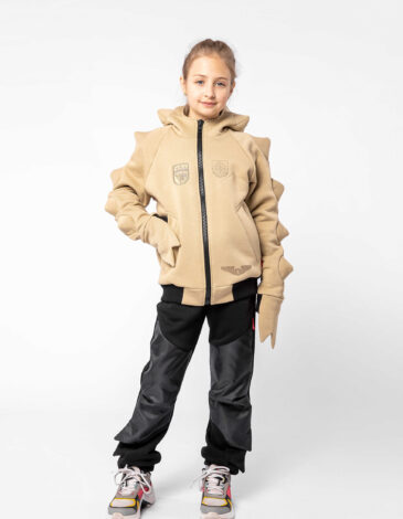 Kids Tracking Suit Stegosaurus. Color sand. .